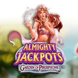 Official Jackpots logo: Almighty Jackpots: Garden of Persephone by Novomatic at AllySpin Casino