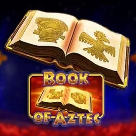 Official Slots logo: Book of Aztec by Amatic Industries at AllySpin Casino