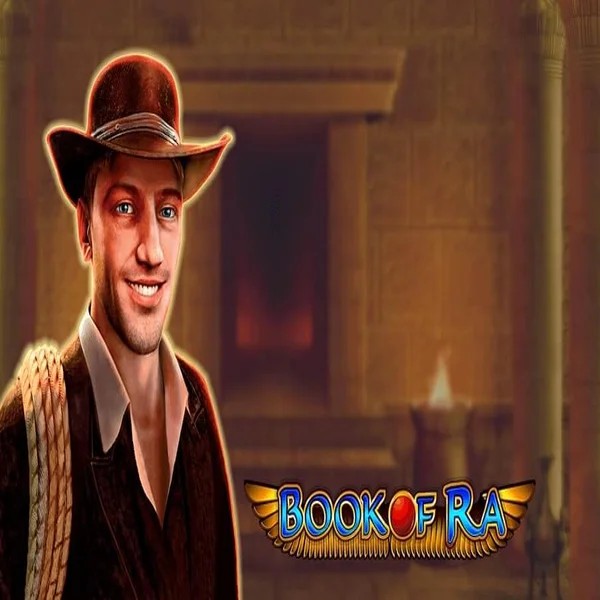 Book of Ra game by Greentube – logo hosted on AllySpin Casino