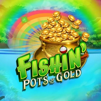 Fishin Pots Of Gold slot visual from Gameburger Studios available on allyspins.gr.com