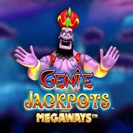 Try Genie Jackpots Megaways slot by Blueprint Gaming on allyspins.gr.com – logo image